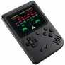 Kép 4/7 - Retro mini hordozható konzol 400 játék 3.0 TV-hez, fekete, RT