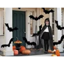 Kép 2/5 - Csuklyás köpeny, jelmez halloweenre fekete, 26117_M