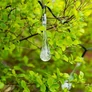 Kép 6/6 - IceGlow 6,5 m-es napelemes jégcsap lámpák kertbe, hideg fehér, 30 LED-es