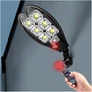 Kép 2/5 - Napelemes LED reflektor, mozgás és alkonyat érzékelővel, 600W, IP65