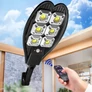 Kép 5/5 - Napelemes LED reflektor, mozgás és alkonyat érzékelővel, 600W, IP65
