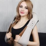Kép 2/8 - Shiatsu vibrációs 3D nyak és váll masszírozógép, fűtő funkcióval