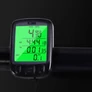 Kép 4/6 - LCD kerékpárkomputer sebességmérővel, vízálló, 25 funkciós, S076