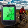 Kép 1/6 - LCD kerékpárkomputer sebességmérővel, vízálló, 25 funkciós, S076