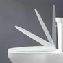 Kép 4/5 - Lassan lecsukódó, lecsapódásgátló wc-ülőke, 49 cm x 36 cm