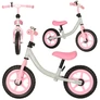 Kép 1/3 - Trike Fix Balance futóbicikli, 80-108 cm-eseknek, 35 kg-ig, fehér-rózsaszín
