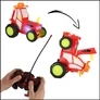 Kép 3/4 - RC távirányítós ugráló + világító traktor, piros
