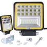 Kép 1/6 - Autós vízálló 42 CREE SMD LED reflektor, 160 W, IP67