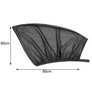 Kép 6/6 - Autós ajtóablak sötétítő árnyékolóháló, 60-80 cm, 2 db