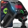 Kép 1/8 - FM bluetooth transmitter és kihangosító, MP3, SD, 2 db USB bemenettel