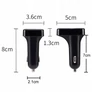 Kép 5/8 - FM BT transmitter és kihangosító, MP3, SD, 2 db USB bemenettel, iOS/Android, RT
