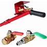 Kép 11/11 - Kraft&Dele Pneumatikus emelő 3.5T 150-400mm, KD470