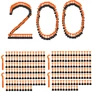 Kép 1/5 - 200 db-os újrafelhasználható csempe szintező készlet