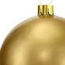Kép 3/4 - Nagyméretű 45 cm-es Felfújható óriás karácsonyfadísz gömb, kültéri-beltéri, arany