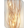 Kép 4/6 - 24 LED-es világító sakura fűzfa ágak, natúr, 75 cm magas - meleg fehér