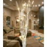 Kép 2/4 - 24 LED-es világító sakura fűzfa ágak, 75 cm magas - fehér