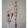 Kép 2/6 - 24 LED-es világító sakura fűzfa ágak, 75 cm - sötétbarna