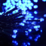 Kép 5/6 - 120 LED-es kültéri-beltéri dekor fényfüzér, hálózati, kék, 12 m