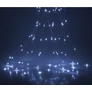 Kép 2/3 - 100 micro LED-es fényfüggöny, hálózati adapteres, hideg fehér
