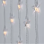 Kép 6/7 - 50 LED-es csillag fényfüggöny, hálózati adapteres, meleg fehér