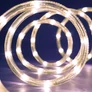 Kép 2/5 - 216 LED-es masszív fénykábel, kültéri-beltéri, 8 világítási móddal, meleg fehér, 9 m