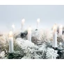 Kép 1/4 - 16 LED-es gyertya dekor fényfüzér, meleg fehér, 4 m