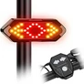 Kép 5/7 - Kerékpár + roller irányjelző és hátsó LED világítás, kormányra szerelhető távirányítóval, USB töltővel