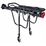 Kép 1/9 - Aluminium Kerékpár csomagtartó, 31 x 27 cm , 50 kg terhelhetőséggel (L9G)