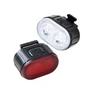 Kép 2/7 - Erős fényű LED-es vízálló kerékpár első és hátsó lámpa, USB-s, RT