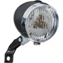 Kép 1/7 - XQmax Retró króm Első kerékpár LED-es lámpa, elemes