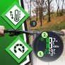 Kép 7/8 - Vezeték nélküli 20 funkciós LCD kerékpárkomputer sebességmérővel vízálló konzollal erős képernyő világítással