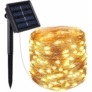 Kép 2/4 - 100 micro LED-es  napelemes  dekor fényfüzér, meleg fehér, 7m