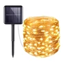Kép 3/5 - 100 micro LED-es napelemes kerti fényfüzér, meleg fehér, 7m
