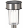 Kép 5/6 - Napelemes inox kerti LED lampa, 36 cm