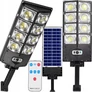 Kép 1/5 - Nagyméretű kültéri napelemes, időjárásálló, LED reflektor, 400W, IP65