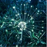 Kép 6/6 - 2 db-os Napelemes Pitypang kerti 150 LED-es  lámpa, IP65, 94 cm, hideg fehér