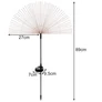 Kép 4/6 - 2 db-os napelemes pitypang kerti 150 LED-es  lámpa, IP65, 89 cm, hideg fehér, 25477