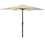 Kép 5/7 - Ambience Kitekerhető Napernyő, 3 m, 180g/m2, krémszínű