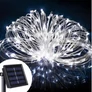 Kép 4/6 - 100 micro LED-es napelemes dekor fényfüzér, hideg fehér, 7m