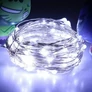 Kép 6/6 - 100 micro LED-es napelemes dekor fényfüzér, hideg fehér, 7m