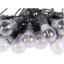 Kép 6/10 - 20 LED-es hosszabbítható lámpafüzér, balkonvilágítás, időjárásálló IP44, 20 m - meleg fehér