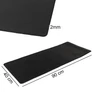 Kép 5/5 - XXL hosszú egér- és billentyűzetpad, 90 x 40 cm, fekete