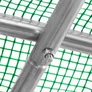 Kép 11/12 - UV4 szűrős fémvázas fóliasátor, 140g/m2, 2 x 2 x 2 m, zöld