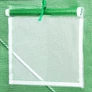 Kép 3/12 - UV4 szűrős fémvázas fóliasátor, 140g/m2, 2 x 2 x 2 m, zöld