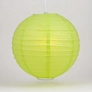 Kép 2/5 - Nagyméretű Napelemes Party LED Lampion, 28 cm, zöld, 1 db