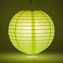 Kép 3/5 - Nagyméretű Napelemes Party LED Lampion, 28 cm, zöld, 1 db