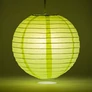 Kép 3/5 - Nagyméretű Napelemes Party LED Lampion, 28 cm, zöld, 1 db