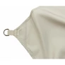 Kép 6/6 - Négyzet alakú vízlepergetős napvitorla, árnyékoló, fémhorgokkal, 170g/m2, 3 x 3 m - krém