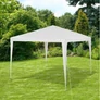 Kép 3/4 - ProGarden 3 x 3 m-es fémvázas pavilon, sörsátor, víz- és UV álló, fehér 