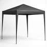 Kép 2/7 - ProGarden 3 x 3 m-es fémvázas pavilon, sörsátor, víz- és UV álló, szürke